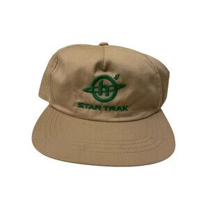 Hidden NY x Star Trak Tan Snapback Hat Cap One Size Rare Streetwear